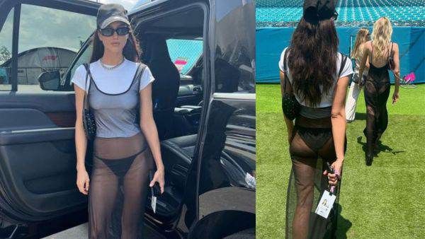 અન્ડરવેરમાં ફોર્મુલા વન રેસ જોવા પહોંચી ગઈ સુપર મોડેલ, બોલ્ડનેસ જોઈને ઘાયલ થઈ જશો