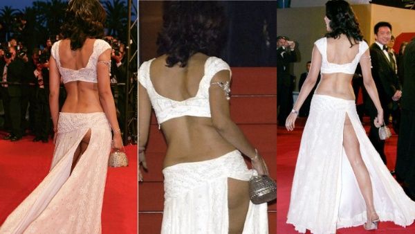 જ્યારે અંડરગાર્મેન્ટ પહેર્યા વગર રેડ કાર્પેટ પર ઉતરી મલ્લિકા શેરાવત, હવાના ઝોકાએ પુરો ખેલ બગાડ્યો