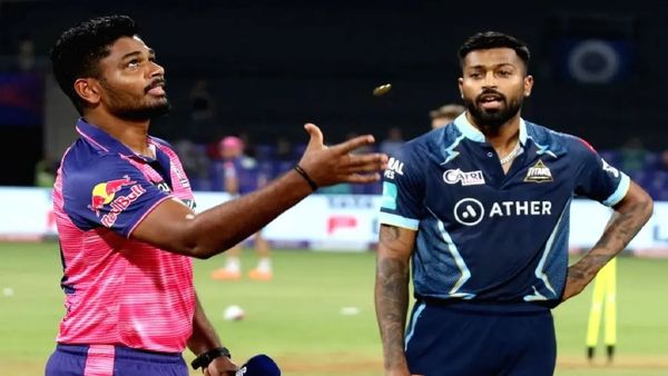 IPL 2023 GT vs RR: સંજુ સેમસને ટોસ જીતી બેટિંગનો લીધો નિર્ણય