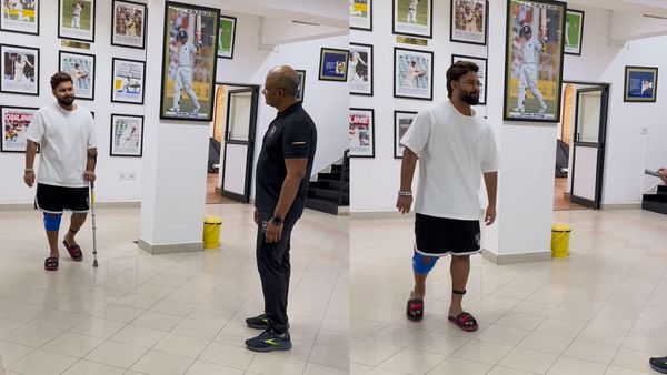 રિષભ પંતે રિહેબિલિટેશન પ્રોસેસને લઇ આપ્યુ મોટુ અપડેટ, ટ્રેનર સામે ફેંકી લાકડી, જુઓ વીડિયો