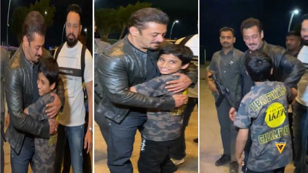 એરપોર્ટ પર સલમાન ખાનની સિક્યોરીટી તોડી નાના ફેન્સે કરી આવી હરકત, વીડિયો વાયરલ