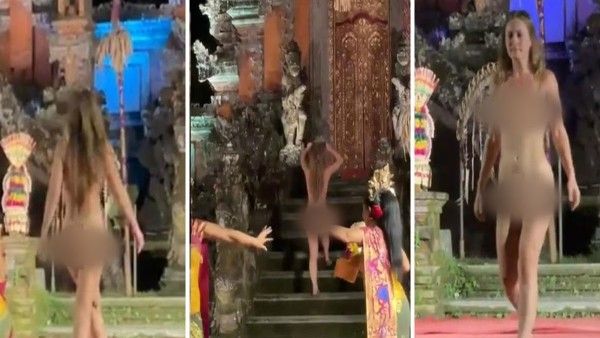 મંદિરમાં જ યુવતીએ લોકો સામે બધા કપડા ઉતારી દીધા, જાણો શું છે પુરી ઘટના?