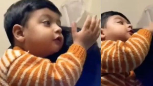 'ઓફીસ તો જવુ પડેને ...' પોતાની માતાને નાના બાળકે આવી રીતે કરી મોટીવેટ, વાઇરલ થયો વીડિયો