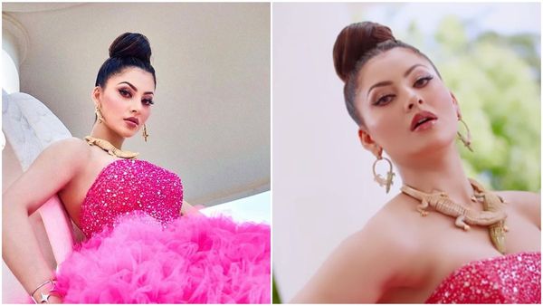 Cannes Film Festival : ગળામાં ગરોળી લપેટીને રેડ કાર્પેટ પર ઉતરી ઉર્વર્શી રૌતેલા, ટ્રોલ્સે ખરી ખોટી સંભળાવી દીધ