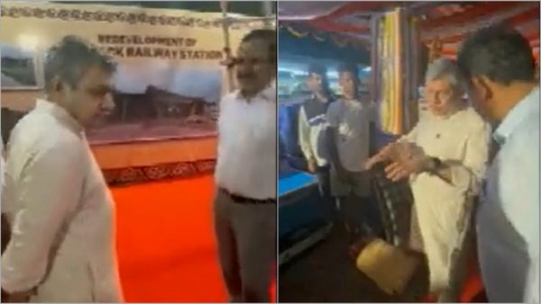 Rail Minister Vaishnaw મોડી રાત્રે પુરી સ્ટેશન પહોચ્યા, પીએમ મોદીના કાર્યક્રમને યાદગાર બનાવા પ્રયાસ