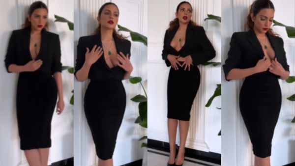 Video : બ્લેઝરના બટન ખોલીને કેમેરા સામે આવી ગઈ હસીના, Oops મોમેન્ટનો શિકાર થતા સહેજ રહી ગઈ