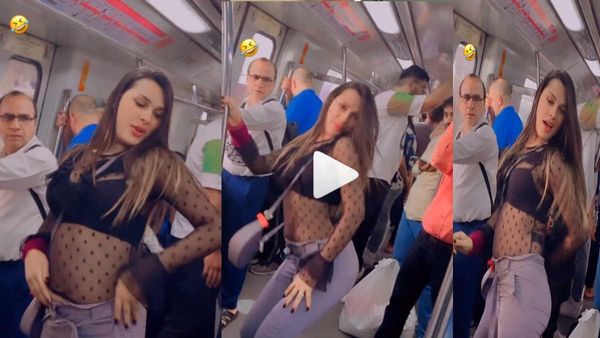 દિલ્હી મેટ્રોમાં યુવતિએ અશ્લીલ ડાન્સ કરી બનાવ્યો વીડિયો, લોકો બોલ્યા- CISF ક્યાં છે?