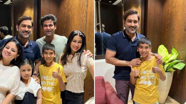 મહેન્દ્ર સિહ ધોની અને મોહમ્મદ કૈફની મુલાકાત, સોશયલ મીડિયા પર ફોટો થયો વાયરલ