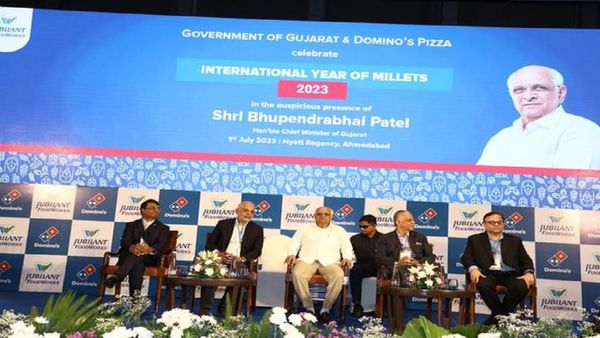 આંતરરાષ્ટ્રીય મિલેટ યર નિમિત્તે મુખ્યમંત્રી ભૂપેન્દ્ર પટેલની અધ્યક્ષતામાં મિલેટ્સ પીત્ઝાનો લોન્ચિંગ કાર્યક્રમ