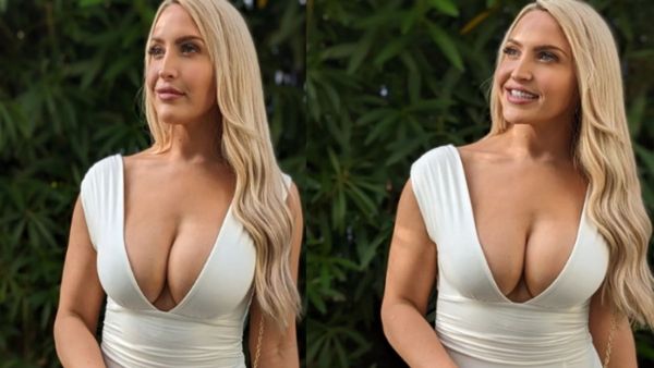 બ્રાલેસ લુકમાં કેમેરા સામે આવી ગઈ બીબીસીની જાણીતી ન્યૂઝ પ્રેઝન્ટર, લુક સોશિયલ મીડિયામાં વાયરલ