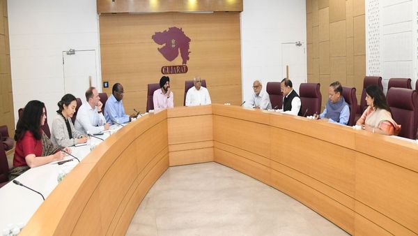 G20 બેઠકમાં સહભાગી થવા આવેલા વર્લ્ડ બેન્કના પ્રેસિડેન્ટે મુખ્યમંત્રી ભૂપેન્દ્ર પટેલની મુલાકાત