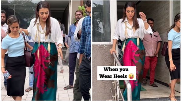 Video : હાઈ હિલ્સના ચક્કરમાં પડતા પડતા બચી કાજોલ, વીડિયો સોશિયલ મીડિયામાં વાયરલ