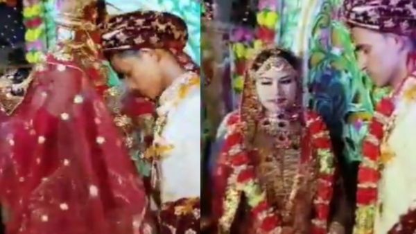 VIDEO : સુહાગરાત સુધી પણ પોતાને ન રોકી શકી દુલ્હન, જાહેરમાં જ કરી લીધી ગંદી હરકત, વીડિયો વાયરલ