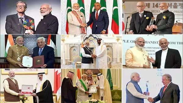 પીએમ મોદીને 2023માં આ 5 દેશોએ સર્વોચ્ચ સન્માનથી નવાજ્યા, US સહિત 14 દેશોએ કરી ચુક્યા છે સન્માનિત