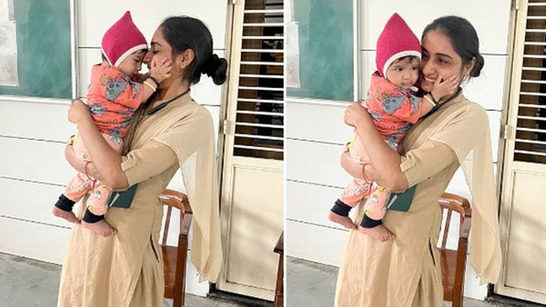 Viral video : બાળક સાથે પરીક્ષા આપવા પહોંચી મહિલા, મહિલા પોલીસ કોન્સ્ટેબલમાં છલકાઇ મમતા