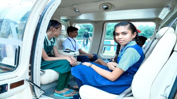 મ્યુનિસિપલ શિક્ષણ બોર્ડના પાંચ તેજસ્વી બાળકોએ માણી પહેલી જૉય રાઇડની મજા