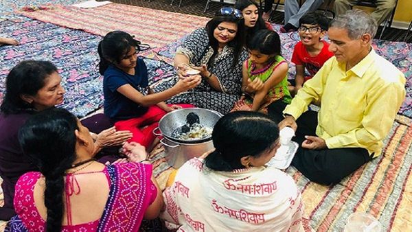 પાવન શ્રાવણ માસમાં એટલાન્ટામાં રહેતા ગુજરાતીઓએ કર્યો રુદ્રી પાઠ