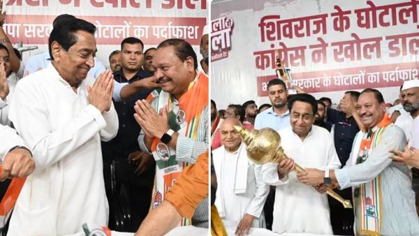 મધ્ય પ્રદેશમાં જ્યોતિરાદિત્ય સિંધિયાને મોટો ઝટકો, વિશ્વાસુ નેતા 1200 ગાડીઓના કાફલા સાથે કોંગ્રેસમાં જોડાયા