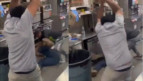 Video: દુકાનમાં ઘૂસી ગયેલા લૂંટારાની શીખ માલિકે કરી 'દેશી' ધોલાઈ, વિદેશી ચોરે માંગી દયાની ભીખ