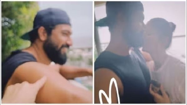 કેટરિના કૈફે પતિ વિક્કી કૌશલ સાથે કરી આવી હરકત, તસવીરો થઇ વાયરલ