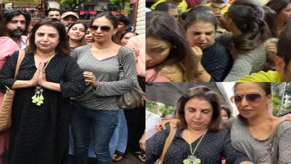 ફરાહ ખાનને લાલબાગચા રાજાના દર્શન કરતી વખતે પડ્યો દૌરો, વીડિયો થયો વાયરલ