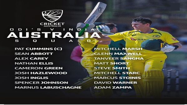 IND vs AUS ODI Series : ભારત-ઓસ્ટ્રેલિયા સિરિઝ માટે ટીમની જાહેરાત, 18 ખેલાડીઓને મળ્યું સ્થાન