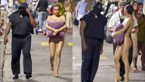 કપડા વગર બહાર નિકળી ફેમસ સિંગરની પત્ની, તકિયા વડે છુપાવ્યા પ્રાઇવેટ પાર્ટ