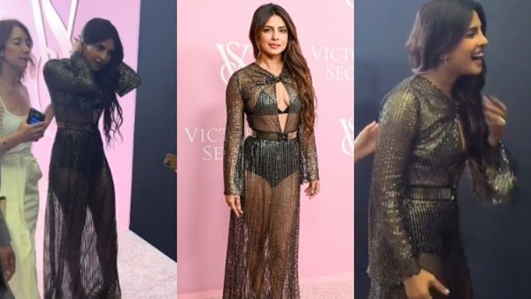 Video : બિકીની જેવા વિચિત્ર ડ્રેસમાં લોકો વચ્ચે પહોંચી પ્રિયંકા ચોપરા, લુક સોશિયલ મીડિયામાં વાયરલ