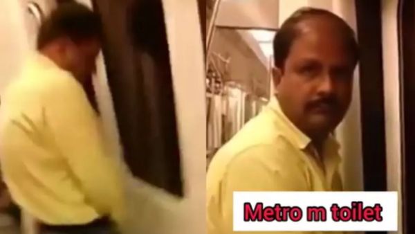 Video : દિલ્હી મેટ્રો છે કે જાહેર શૌચાલય? ખુલ્લેઆમ પેશાબ કરતા વ્યક્તિનો વીડિયો વાયરલ થયો