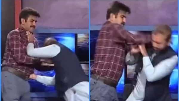 Video : પાકિસ્તાની ટીવી ડિબેટમાં લાઈવ એક્શન, એક્સપર્ટ વચ્ચે લાઈવમાં જ મારામારી, જુઓ વીડિયો