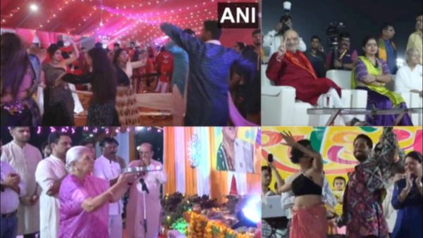 Navratri 2023: દેશભરમાં નવરાત્રિની રમઝટ, આયુષ્માન ખુરાનાએ કર્યા ગરબા, અમિત શાહ પણ થયા સામેલ, Video