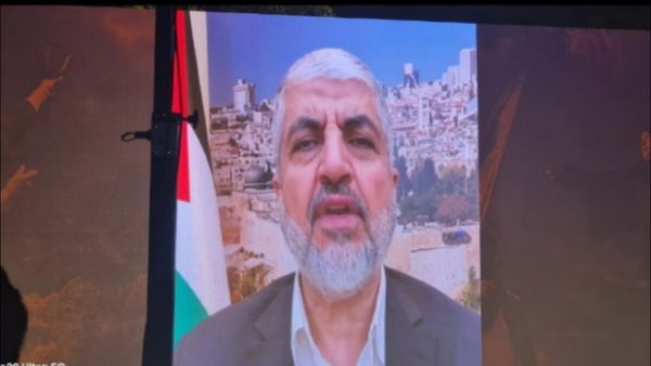 કેરળઃ વર્ચ્યુઅલ રેલીમાં સામેલ થયા હમાસ નેતા, લગાવ્યા હિંદુ વિરોધી નારા - બુલડોઝર હિંદુત્વને ઉખાડી ફેંકો