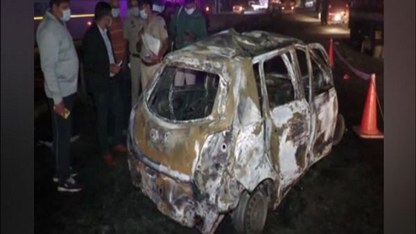 Gurugram: દિલ્લી-જયપુર હાઈવે પર ભીષણ માર્ગ અકસ્માત, ટેંકર અને કારની ટક્કરમાં 4ના મોત