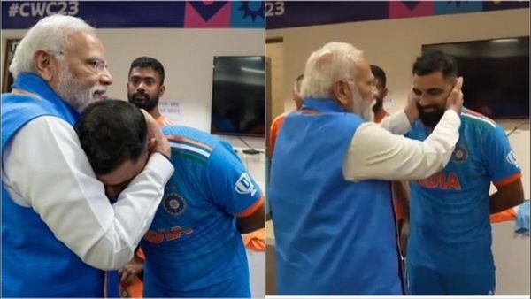 શમીને છાતીએ લગાડીને શું કહેતા હતા પીએમ મોદી? જેની રાહ જોતા હતા એ ડ્રેસિંગ રુમ Video આવ્યો સામે