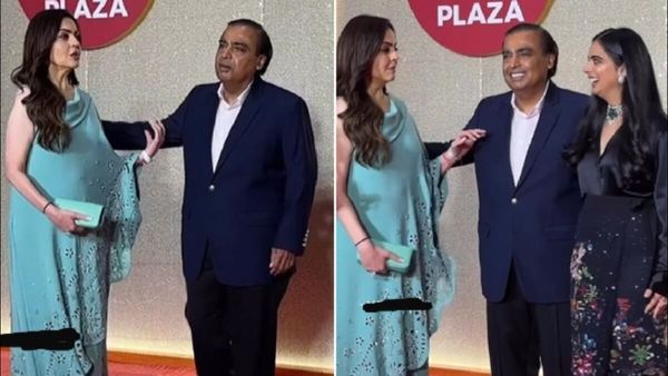 Video: નીતા અંબાણીએ વારંવાર ઝટક્યો મુકેશ અંબાણીનો હાથ, લોકોએ કહ્યુ - બંને વચ્ચે બધુ ઠીક તો છેને?