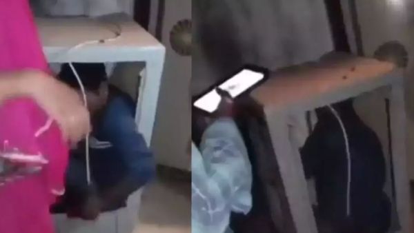 Video : અડધી રાતે પ્રેમિકાને મળવા પહોંચ્યો અને ઘરવાળાને શંકા થઈ, પછી જે થયુ….જુઓ વીડિયો