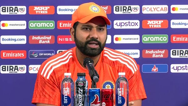 World Cup Final : પ્રેસ કોન્ફરન્સ પહેલાનો રોહિત શર્માનો વીડિયો વાયરલ, જાણો શું છે વીડિયોમાં?