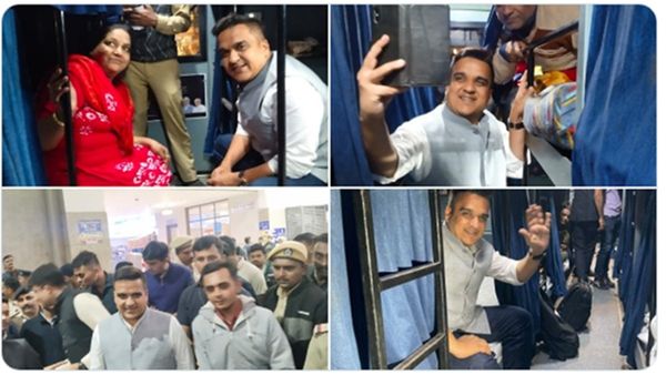 Rajkot: ગૃહ મંત્રી કરી રહ્યા હતા વંદે ભારતમાં સફર, ટ્રેન પર થયો પથ્થરમારો