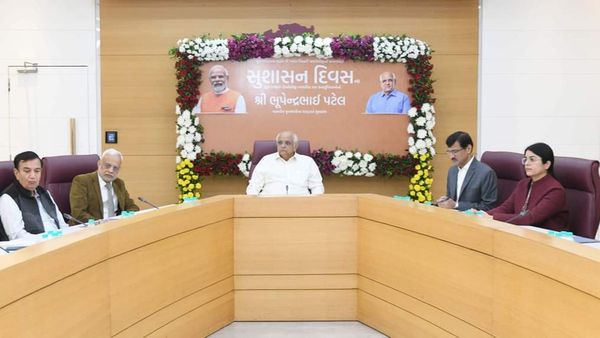 મુખ્યમંત્રી નિવાસ સ્થાને ગુડ ગવર્નન્સ ડે–૨૦૨૩ની ઉજવણી કરાઈ