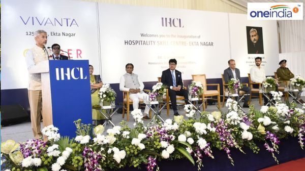 એકતાનગરમાં વિદેશ મંત્રી જયશંકરે IHCL સ્કિલ સેન્ટરનું ઉદ્ઘાટન કર્યું