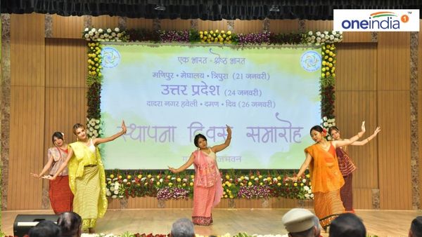 રાજભવનમાં ઉત્તર પ્રદેશના સ્થાપના દિવસની ભવ્ય ઉજવણી કરાઇ