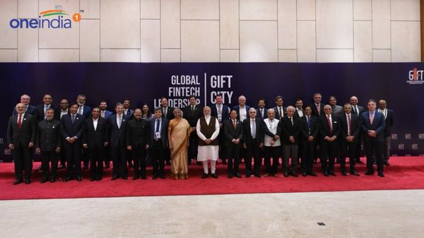 PM મોદીએ ગિફ્ટ સિટી ખાતે ગ્લોબલ ફિનટેક લીડરશીપ ફોરમમાં ભાગ લીધો