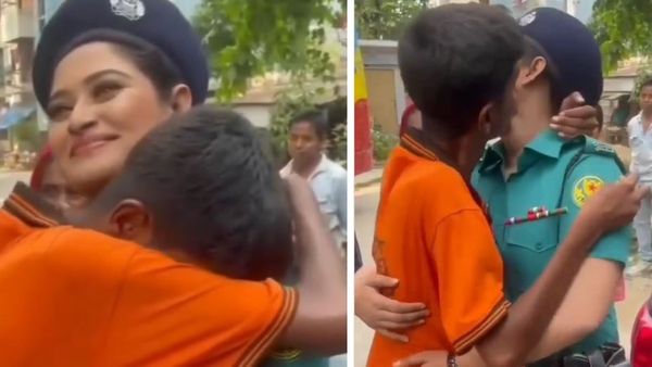 Video : ભર બજારમાં યુવકે મહિલા પોલીસને ગળે લગાવીને કિસ કરી લીધી, વીડિયો વાયરલ થયો