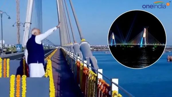 PM Modi Gujarat Visit: વડાપ્રધાન નરેન્દ્ર મોદીએ દ્વારકામાં સુદર્શન સેતુ અને વ્યુ ગેલેરીનું ઉદ્ઘાટન કર્યું