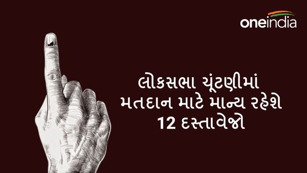 Lok Sabha elections 2024: લોકસભા ચૂંટણીમાં મતદાન માટે માન્ય રહેશે 12 દસ્તાવેજો