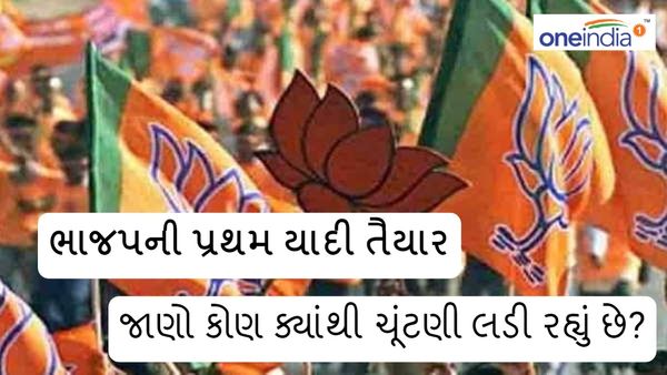Lok Sabha Elections 2024: ભાજપની પ્રથમ યાદી તૈયાર, જાણો કોણ ક્યાંથી ચૂંટણી લડી રહ્યું છે?