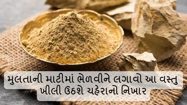મુલતાની માટીમાં ભેળવીને લગાવો આ વસ્તુ, ખીલી ઉઠશે ચહેરાનો નિખાર