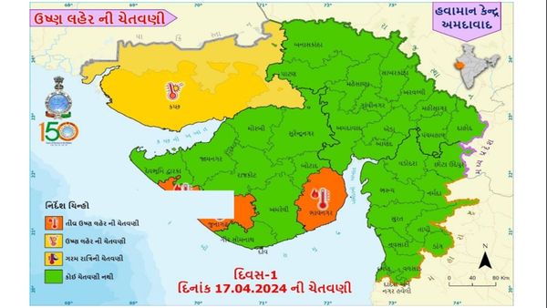ગુજરાતમાં હીટવેવની આગાહી, પોરબંદર, જૂનાગઢ અને ભાવનગર માટે ઓરેન્જ એલર્ટ જાહેર