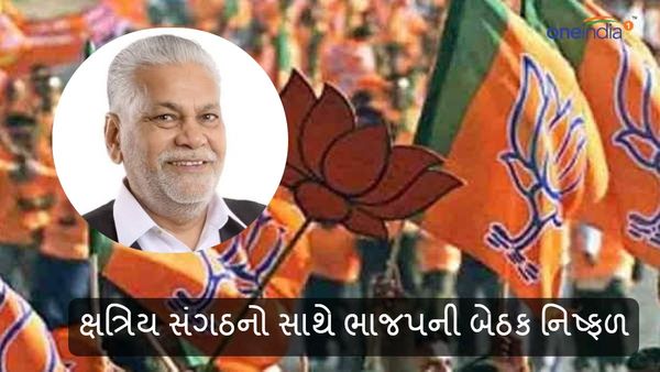 ભાજપની મુશ્કેલી વધી, ક્ષત્રિય સંગઠનો સાથેની બેઠક નિષ્ફળ