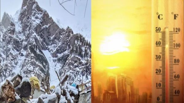 Weather Update: પહાડો પર વરસાદ, હિમવર્ષા, મેદાની વિસ્તારોમાં હીટવેવ, જાણો આજની હવામાન આગાહી